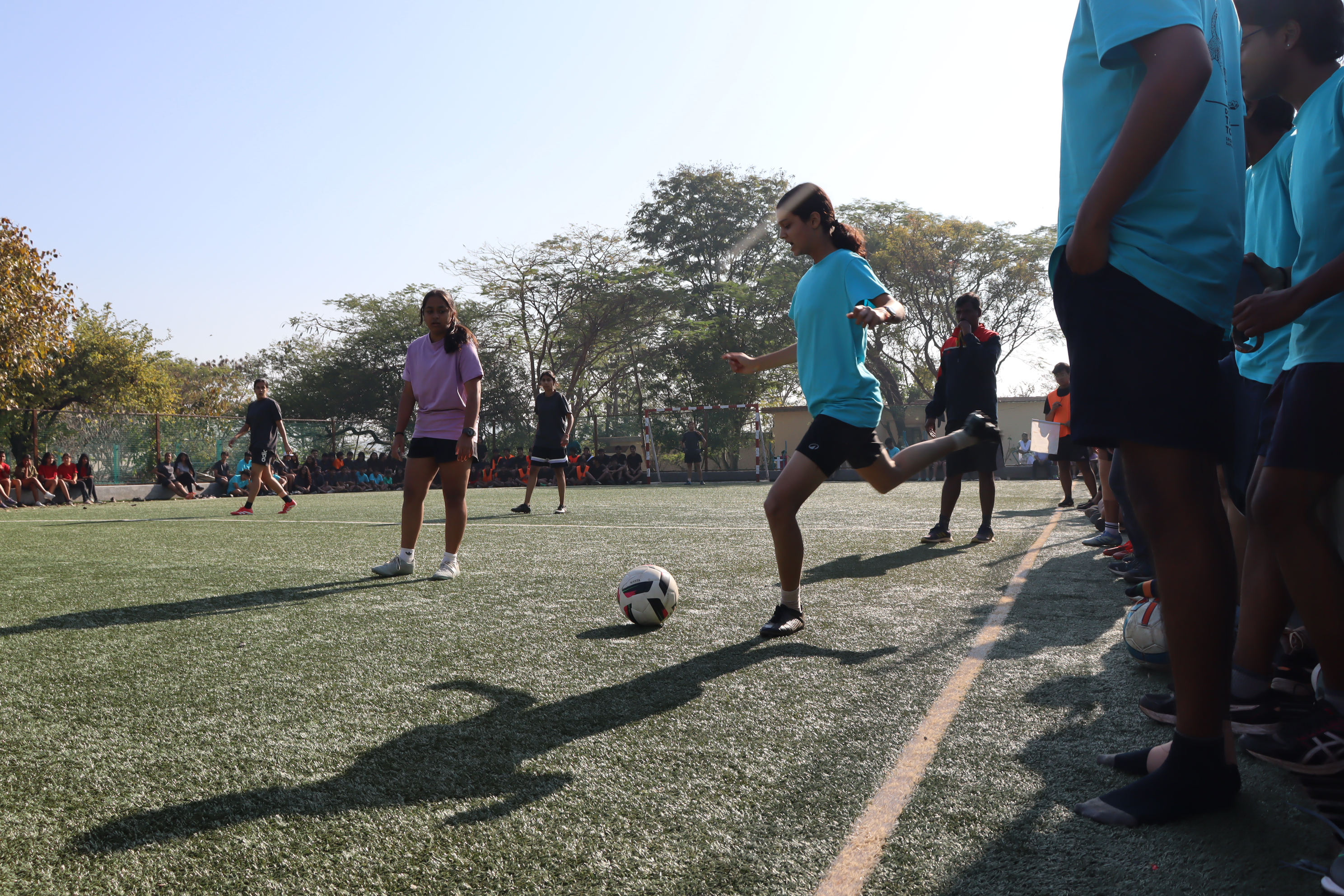 Football Match: Senior Girls